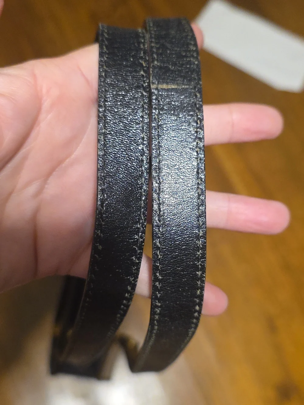 Bally Vintage Black Leather Chain Shoulder Bag - Picture 10 of 16